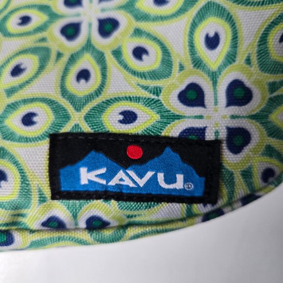 Green Pattern Polyester Kava Purse/Tote - Picture 2 of 4